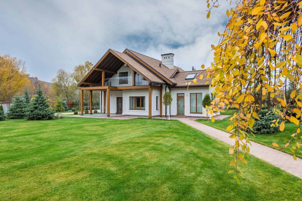 dom po realizacji zlecenia oczyszczenia powierzchni