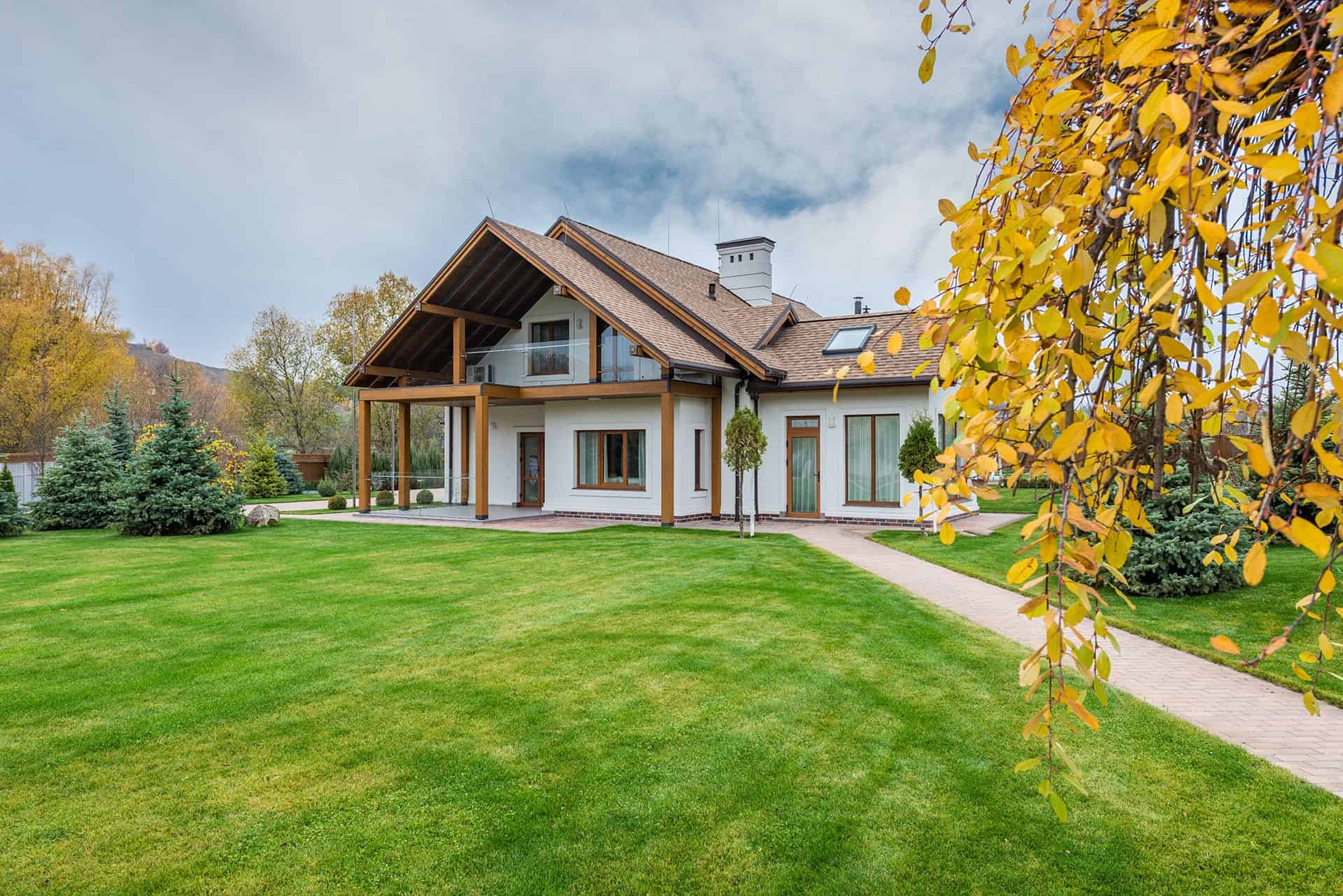 dom po realizacji zlecenia oczyszczenia powierzchni