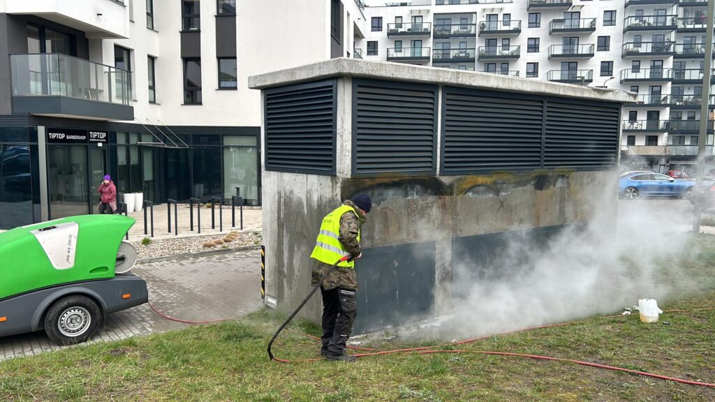 mycie wysokociśnieniowe