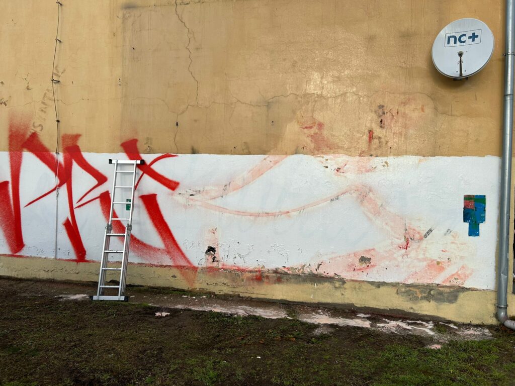 realizacja usuwania graffiti
